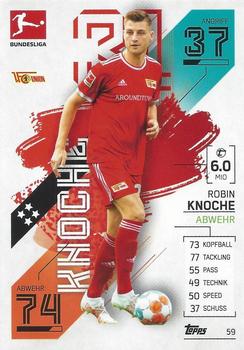 2021-22 Topps Match Attax Bundesliga #59 Robin Knoche Front