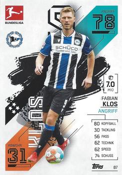 2021-22 Topps Match Attax Bundesliga #87 Fabian Klos Front
