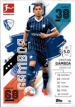 2021-22 Topps Match Attax Bundesliga #96 Cristian Gamboa Front