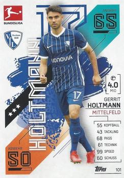 2021-22 Topps Match Attax Bundesliga #101 Gerrit Holtmann Front