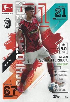 2021-22 Topps Match Attax Bundesliga #150 Keven Schlotterbeck Front
