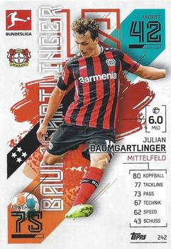 2021-22 Topps Match Attax Bundesliga #242 Julian Baumgartlinger Front