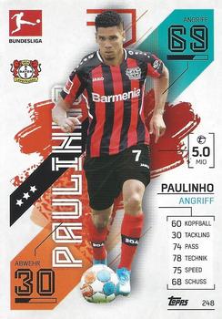 2021-22 Topps Match Attax Bundesliga #248 Paulinho Front