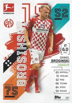 2021-22 Topps Match Attax Bundesliga #257 Daniel Brosinski Front