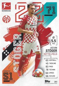 2021-22 Topps Match Attax Bundesliga #261 Kevin Stöger Front