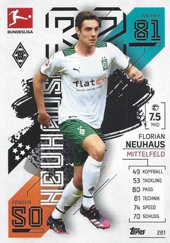2021-22 Topps Match Attax Bundesliga #281 Florian Neuhaus Front