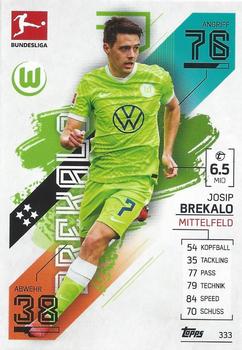 2021-22 Topps Match Attax Bundesliga #333 Josip Brekalo Front