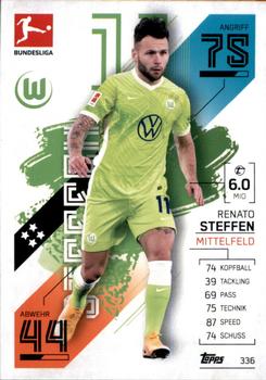 2021-22 Topps Match Attax Bundesliga #336 Renato Steffen Front