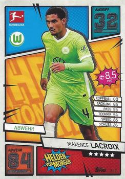 2021-22 Topps Match Attax Bundesliga #342 Maxence Lacroix Front