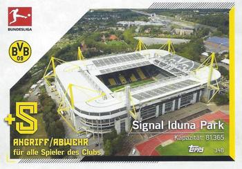 2021-22 Topps Match Attax Bundesliga #348 Signal Iduna Park Front