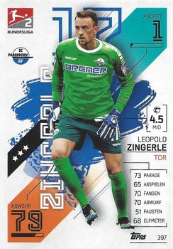 2021-22 Topps Match Attax Bundesliga #397 Leopold Zingerle Front