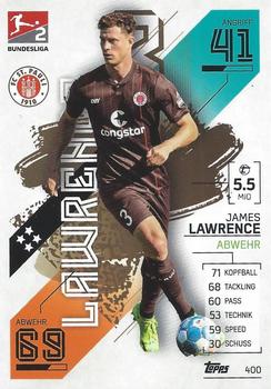 2021-22 Topps Match Attax Bundesliga #400 Jamie Lawrence Front