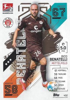 2021-22 Topps Match Attax Bundesliga #402 Rico Benatelli Front