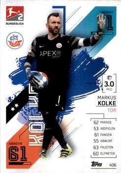 2021-22 Topps Match Attax Bundesliga #406 Markus Kolke Front