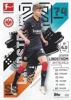 2021-22 Topps Match Attax Bundesliga #455 Jesper Lindstrom Front