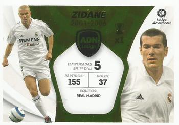2021-22 Panini LaLiga Santander Este Stickers - ADN La Liga #32 Zinedine Zidane Front
