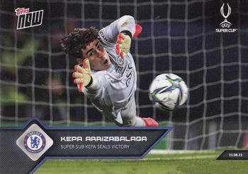 2021-22 Topps Now UEFA Champions League #001 Kepa Arrizabalaga Front