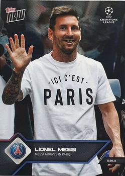 2021-22 Topps Now UEFA Champions League #011 Lionel Messi Front