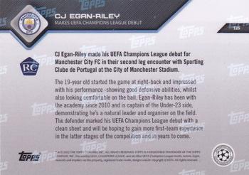 2021-22 Topps Now UEFA Champions League #125 CJ Egan-Riley Back