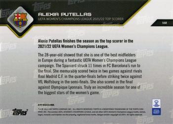 2021-22 Topps Now UEFA Champions League #168 Alexia Putellas Back