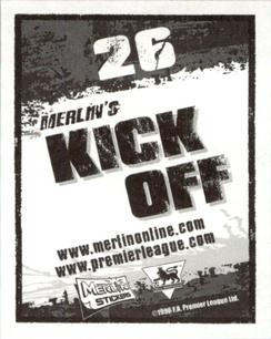 2006-07 Merlin Premier League Kick Off #26 Aaron Mokoena Back
