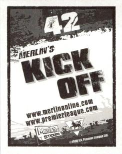 2006-07 Merlin Premier League Kick Off #42 Scott Carson Back