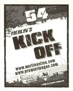2006-07 Merlin Premier League Kick Off #54 Michael Essien Back