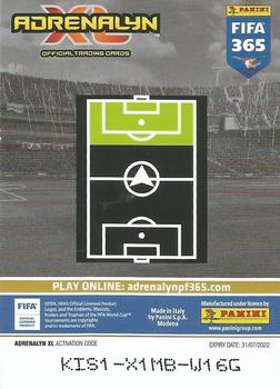 2022 Panini Adrenalyn XL FIFA 365 #170 Zlatan Ibrahimović Back