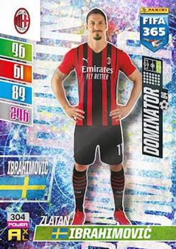 2022 Panini Adrenalyn XL FIFA 365 #304 Zlatan Ibrahimović Front