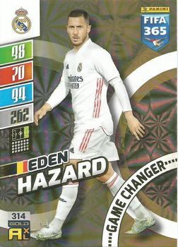 2022 Panini Adrenalyn XL FIFA 365 #314 Eden Hazard Front