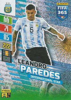 2022 Panini Adrenalyn XL FIFA 365 #331 Leandro Paredes Front