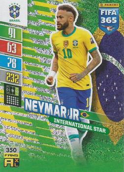 2022 Panini Adrenalyn XL FIFA 365 #350 Neymar Jr Front