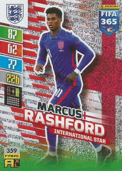 2022 Panini Adrenalyn XL FIFA 365 #359 Marcus Rashford Front