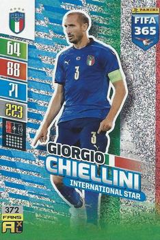 2022 Panini Adrenalyn XL FIFA 365 #372 Giorgio Chiellini Front