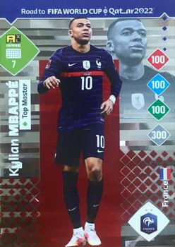 2021 Panini Adrenalyn XL Road to FIFA World Cup Qatar 2022 #7 Kylian Mbappé Front
