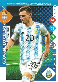 2021 Panini Adrenalyn XL Road to FIFA World Cup Qatar 2022 #31 Giovani lo Celso Front