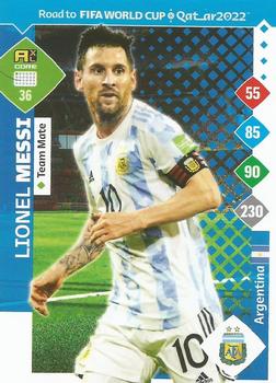 2021 Panini Adrenalyn XL Road to FIFA World Cup Qatar 2022 #36 Lionel Messi Front