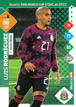 2021 Panini Adrenalyn XL Road to FIFA World Cup Qatar 2022 #232 Luis Rodríguez Front