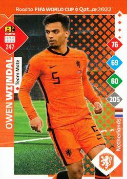 2021 Panini Adrenalyn XL Road to FIFA World Cup Qatar 2022 #247 Owen Wijndal Front