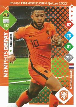 2021 Panini Adrenalyn XL Road to FIFA World Cup Qatar 2022 #252 Memphis Depay Front
