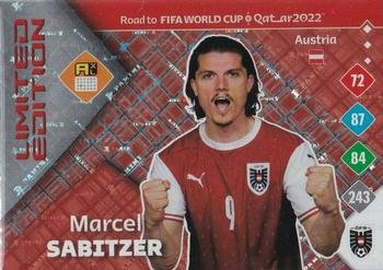 2021 Panini Adrenalyn XL Road to FIFA World Cup Qatar 2022 - Limited Edition #NNO Marcel Sabitzer Front