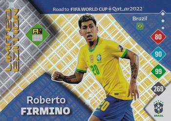 2021 Panini Adrenalyn XL Road to FIFA World Cup Qatar 2022 - Limited Edition #NNO Roberto Firmino Front