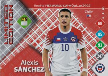 2021 Panini Adrenalyn XL Road to FIFA World Cup Qatar 2022 - Limited Edition #NNO Alexis Sanchez Front