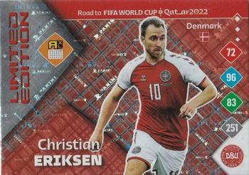 2021 Panini Adrenalyn XL Road to FIFA World Cup Qatar 2022 - Limited Edition #NNO Christian Eriksen Front