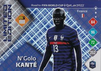 2021 Panini Adrenalyn XL Road to FIFA World Cup Qatar 2022 - Limited Edition #NNO N'Golo Kanté Front