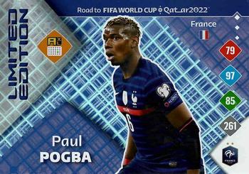 2021 Panini Adrenalyn XL Road to FIFA World Cup Qatar 2022 - Limited Edition #NNO Paul Pogba Front