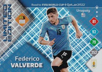 2021 Panini Adrenalyn XL Road to FIFA World Cup Qatar 2022 - Limited Edition #NNO Federico Valverde Front