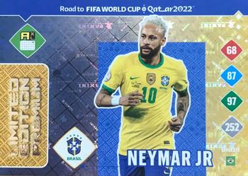 2021 Panini Adrenalyn XL Road to FIFA World Cup Qatar 2022 - Premium Limited Edition #LE-N Neymar Jr Front