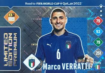 2021 Panini Adrenalyn XL Road to FIFA World Cup Qatar 2022 - Premium Limited Edition #LE-MV Marco Verratti Front