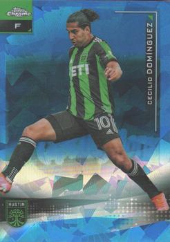 2021 Topps Chrome Sapphire Edition MLS #148 Cecilio Domínguez Front